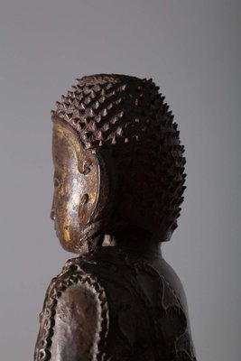 Laotian Artist, Large Buddha Sculpture, 19th-20th Century, Wood-RCE-1721600