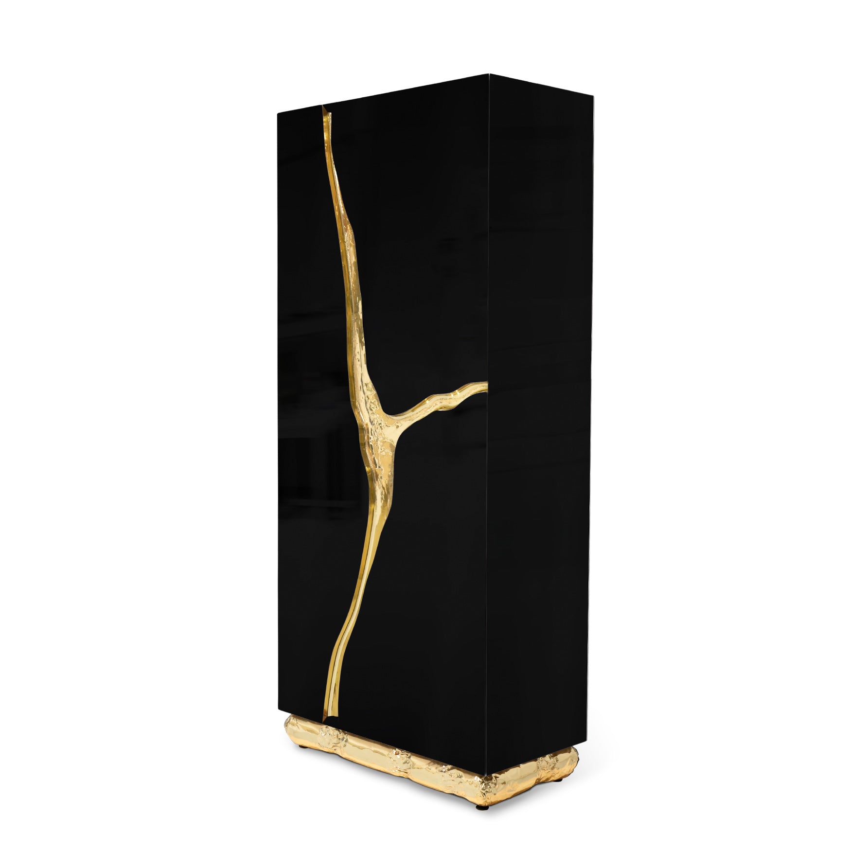 Lapiaz - Highboard by Boca Do Lobo #Black Lacquered