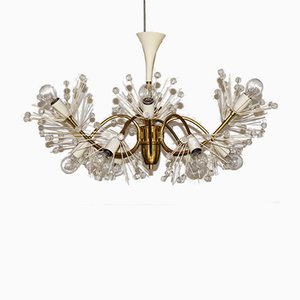 Large 12-Arm Pyra Snowflake Chandelier by Emil Stejnar for Rupert Nikoll, 1950s-VA-724769