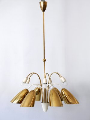 Large 12-Armed Sputnik Chandelier from Vereinigte Werkstätten-WPT-1215964