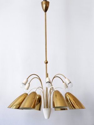 Large 12-Armed Sputnik Chandelier from Vereinigte Werkstätten-WPT-1215964