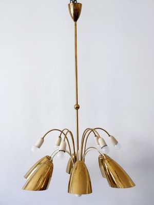 Large 12-Armed Sputnik Chandelier from Vereinigte Werkstätten-WPT-1215964