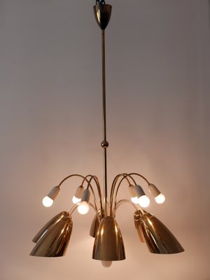 Large 12-Armed Sputnik Chandelier from Vereinigte Werkstätten-WPT-1215964