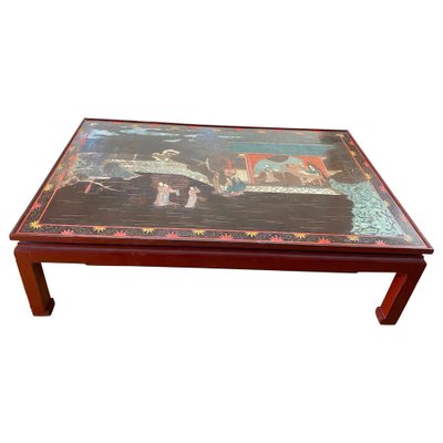 Large 18th Century Coromandel Screen Chinese Coffee Table-MBH-1821571