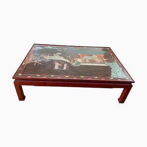 Large 18th Century Coromandel Screen Chinese Coffee Table-MBH-1821571