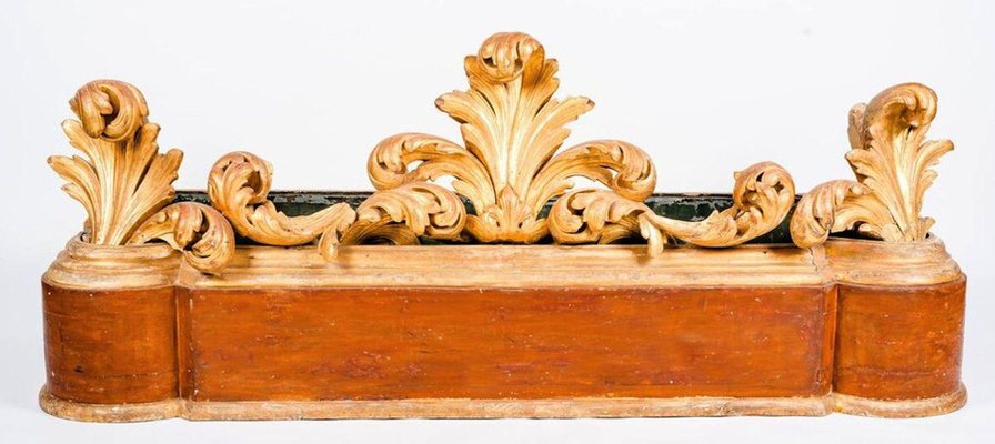 Large 18th-Century Italian Giltwood Jardinière or Planter-MBH-1031604