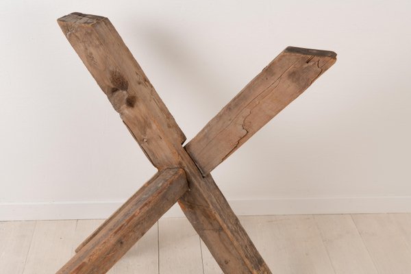 Large 18th Century Swedish Pine Table-MJF-931295