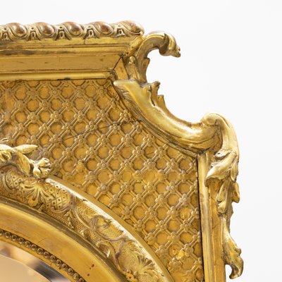 Large 19th Century Baroque Style Wall Mirror-VEI-713396