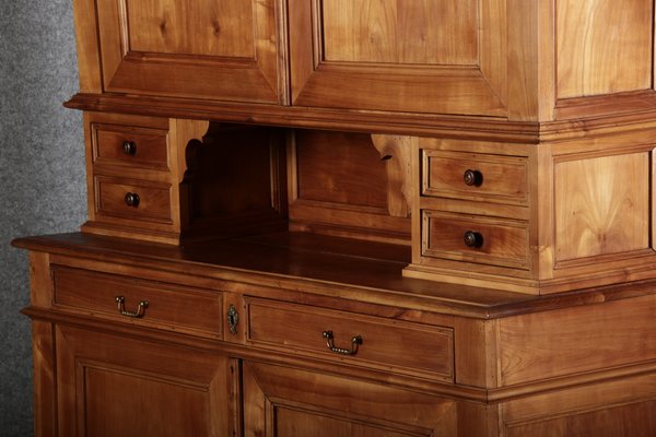 Large 19th Century Biedermeier Buffet in Cherry, 1850s-DXD-1702856