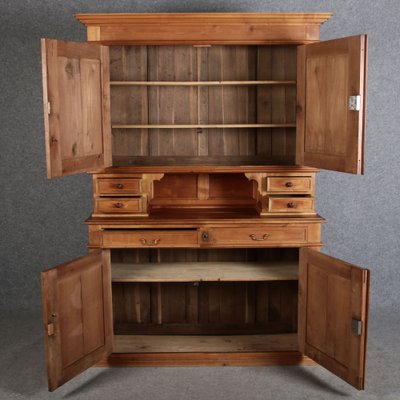 Large 19th Century Biedermeier Buffet in Cherry, 1850s-DXD-1702856