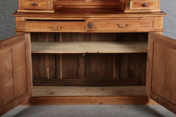 Large 19th Century Biedermeier Buffet in Cherry, 1850s-DXD-1702856