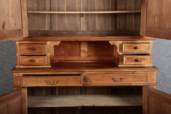 Large 19th Century Biedermeier Buffet in Cherry, 1850s-DXD-1702856