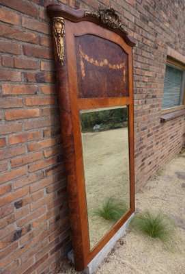 Large 19th Century French Fireplace Mirror-EA-1395955