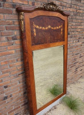 Large 19th Century French Fireplace Mirror-EA-1395955