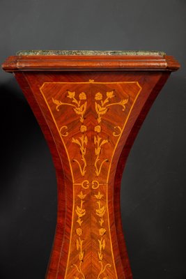 Large 19th Century French Inlaid Pedestals, Set of 2-MBH-1032619