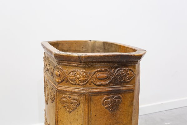 Large 19th Century French Neoclassical Terracotta Pot-UJE-706951