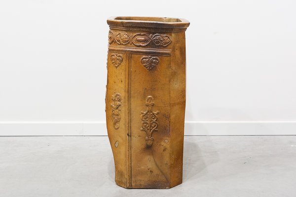 Large 19th Century French Neoclassical Terracotta Pot-UJE-706951