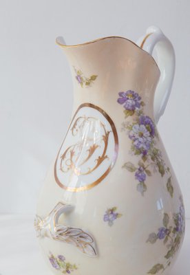 Large 19th Century French Porcelain Ewer, Paris-JWI-2043295