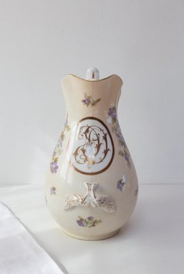 Large 19th Century French Porcelain Ewer, Paris-JWI-2043295