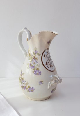 Large 19th Century French Porcelain Ewer, Paris-JWI-2043295