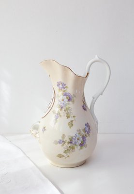 Large 19th Century French Porcelain Ewer, Paris-JWI-2043295