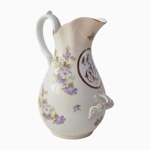 Large 19th Century French Porcelain Ewer, Paris-JWI-2043295