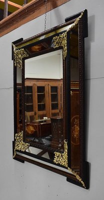 Large 19th Century Louis XIV Style Rectangular Mirror-RVK-581373