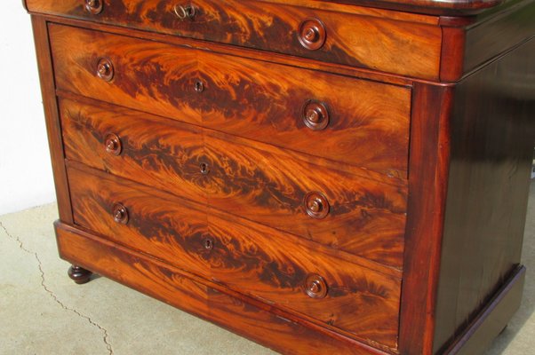 Large 19th Century Mahogany Chest of Drawers-RDN-846762