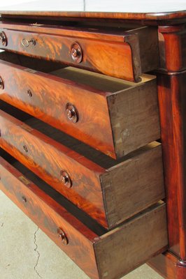 Large 19th Century Mahogany Chest of Drawers-RDN-846762