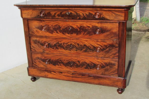 Large 19th Century Mahogany Chest of Drawers-RDN-846762