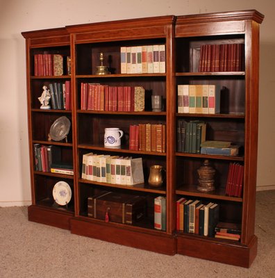 Large 19th Century Mahogany Open Shelves-HPU-1415037