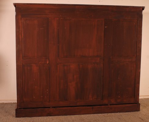 Large 19th Century Mahogany Open Shelves-HPU-1415037