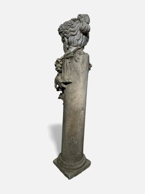 Large 19th Century Marble Statue, 1890s-FDW-2039633