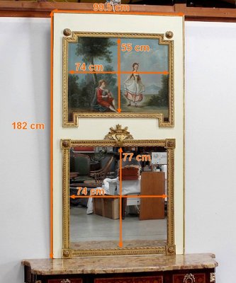 Large 19th Century Mirror-RVK-1058482