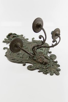 Large 19th Century Neoclassical Style Bronze Wall Light-KEG-700707