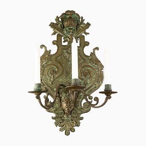 Large 19th Century Neoclassical Style Bronze Wall Light-KEG-700707