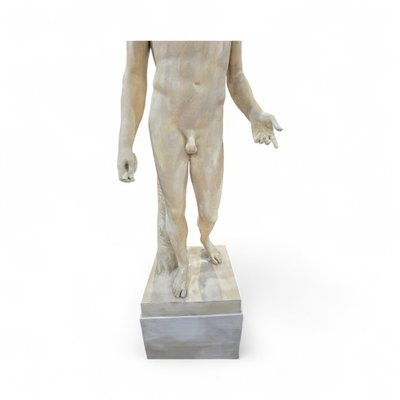 Large 19th Century Plaster Sculpture of a Greek Figure, 1890s-FDW-2039601