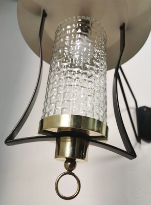 Large 2-Arm Lantern Sconce, 1960s-PHZ-655188