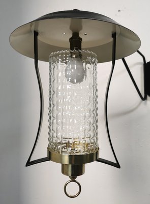 Large 2-Arm Lantern Sconce, 1960s-PHZ-655188