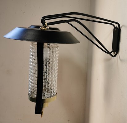 Large 2-Arm Lantern Sconce, 1960s-PHZ-655188