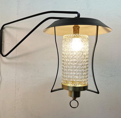 Large 2-Arm Lantern Sconce, 1960s-PHZ-655188