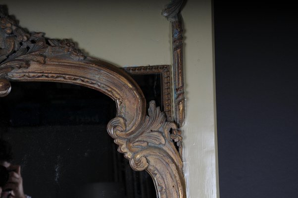 Large 20th Century Classicism Full Length Mirror in Beech-FLW-1402023