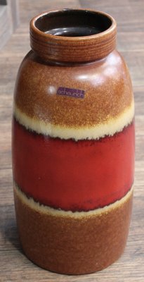 Large 553-53 Fat Lava Vase from Scheurich, West Germany, 1950s-TBN-1703163