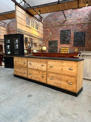 Large 6-Drawer Cabinet, 1940s-WSZ-1750660