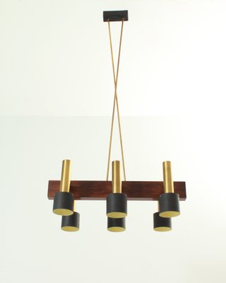 Large 6-Light Chandelier, 1950s-UB-1785148