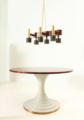 Large 6-Light Chandelier, 1950s-UB-1785148