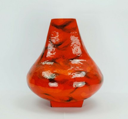 Large 7573 Floor Vase by Lilo Pragher for Karlsruher Majolika, 1970s-FH-974855