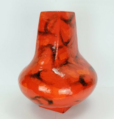 Large 7573 Floor Vase by Lilo Pragher for Karlsruher Majolika, 1970s-FH-974855