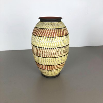 Large Abstract Ceramic Pottery Floor Vase from Zöller and Born, Germany, 1950s-QZ-1114595