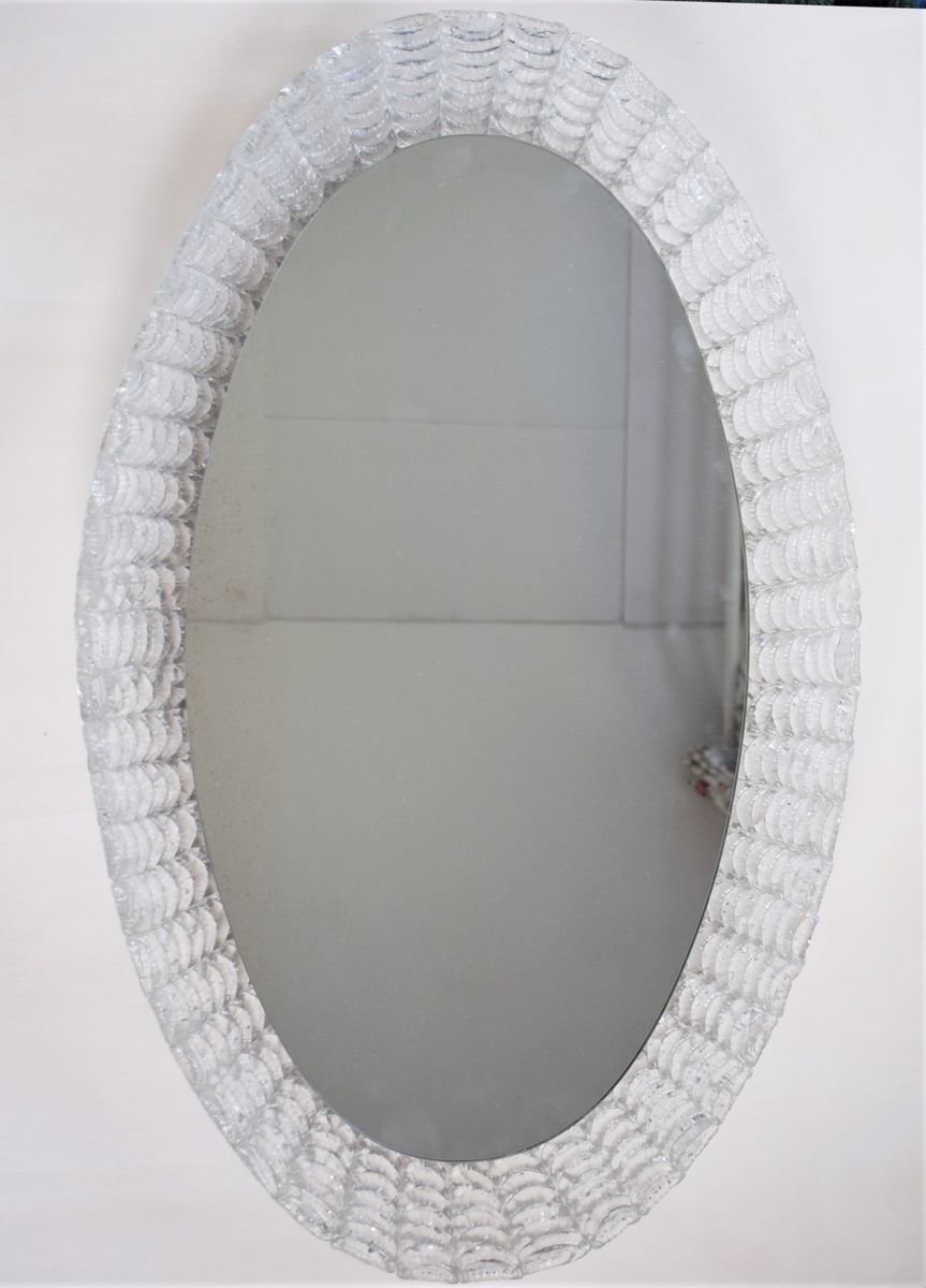 Large Acrylic Lit Mirror from Kalmar Franken KG, 1960s